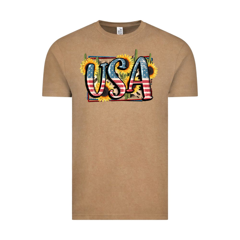 Usa 4th Of July Vintage Tee by FaDigitalArtStudio | Teevron