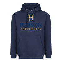 Navy Judson College Heavyweight Hoodie - artisFamous