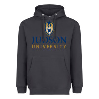 Smoke Judson College Heavyweight Hoodie - artisFamous