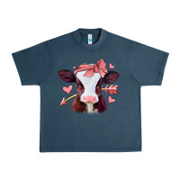 Midnight Navy valentines day baby calf Urban Heavy Tee - Jasminsmagicworld