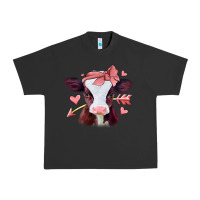 Pigment Black valentines day baby calf Urban Heavy Tee - Jasminsmagicworld