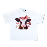 White valentines day baby calf Urban Heavy Tee - Jasminsmagicworld