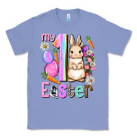 Colony Blue My first Easter Girl Easter Day Classic Tee - HowdyJamesFarm