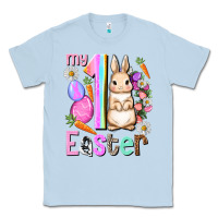 Dusty Blue My first Easter Girl Easter Day Classic Tee - HowdyJamesFarm