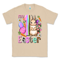 Mushroom My first Easter Girl Easter Day Classic Tee - HowdyJamesFarm