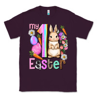 Plum My first Easter Girl Easter Day Classic Tee - HowdyJamesFarm