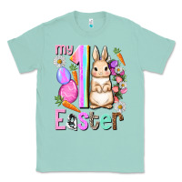 Seafoam My first Easter Girl Easter Day Classic Tee - HowdyJamesFarm