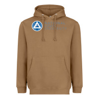 Toasted Coconut National Louis College Heavyweight Hoodie - artisFamous