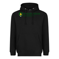 Black Rasmussen College Heavyweight Hoodie - artisFamous