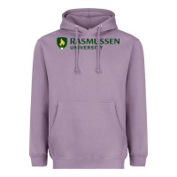 Lavender Rasmussen College Heavyweight Hoodie - artisFamous