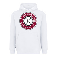 White Rosalind Franklin College of Medicine and Science Heavyweight Hoodie - artisFamous