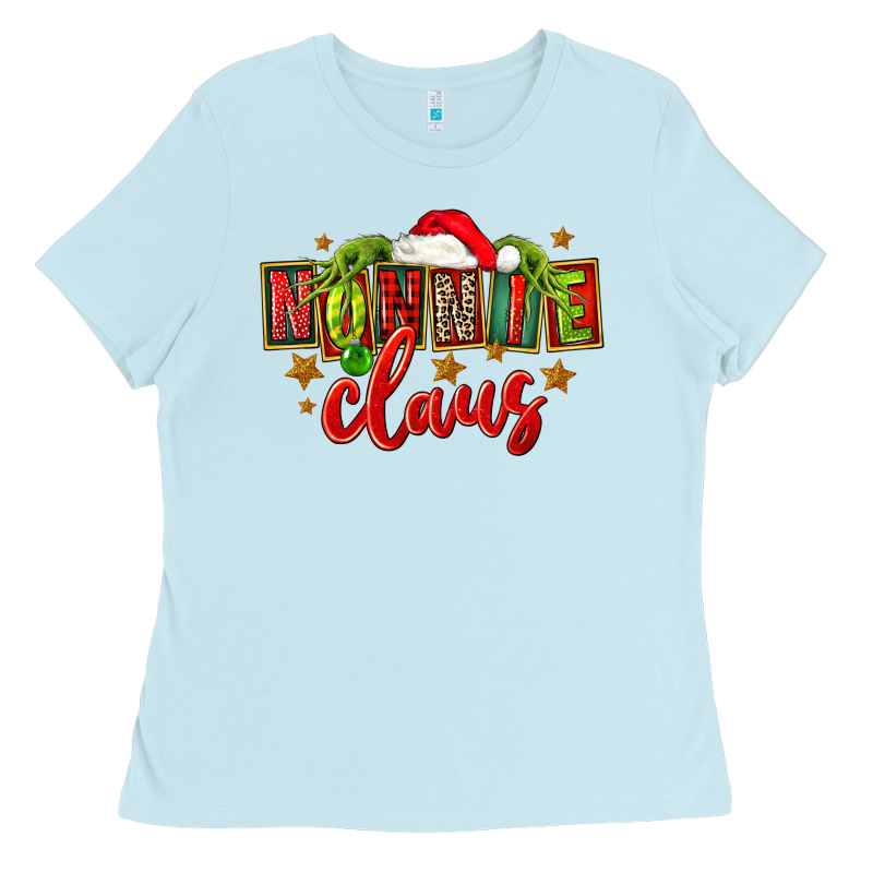 Christmas Nonnie Claus Ladies Tee by FaDigitalArtStudio | Teevron
