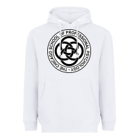White The Chicago School of Professional Psychology Heavyweight Hoodie - artisFamous