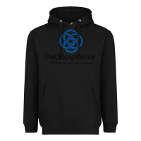 Black The Chicago School of Professional Psychology Heavyweight Hoodie - artisFamous