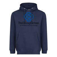Navy The Chicago School of Professional Psychology Heavyweight Hoodie - artisFamous