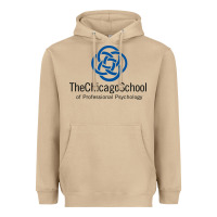 Mushroom The Chicago School of Professional Psychology Heavyweight Hoodie - artisFamous