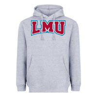 Heather Grey lmu lions Heavyweight Hoodie - artisFamous