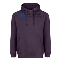 Plum The Chicago School of Professional Psychology Heavyweight Hoodie - artisFamous
