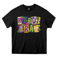 Black mardi  gras Heavy Core Tee - CowGirlArtShop