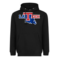 Black louisiana tech athletics Heavyweight Hoodie - artisFamous
