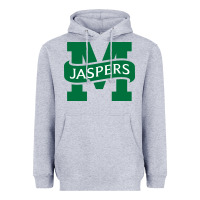 Heather Grey manhattan jaspers Heavyweight Hoodie - artisFamous