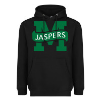 Black manhattan jaspers Heavyweight Hoodie - artisFamous