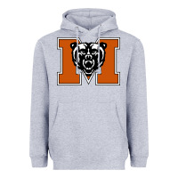 Heather Grey mercer bears Heavyweight Hoodie - artisFamous