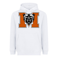 White mercer bears Heavyweight Hoodie - artisFamous