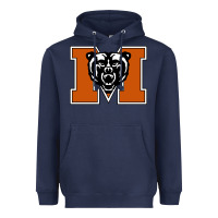 Navy mercer bears Heavyweight Hoodie - artisFamous