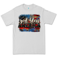 Dove Grey God bless America  4th of July Premium Tee - CowGirlArtShop