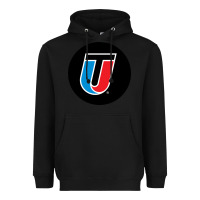 Black Universal Technical Institute College Heavyweight Hoodie - artisFamous