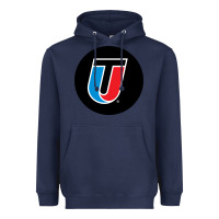 Navy Universal Technical Institute College Heavyweight Hoodie - artisFamous