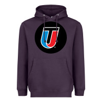 Plum Universal Technical Institute College Heavyweight Hoodie - artisFamous