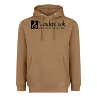 Toasted Coconut Vandercook College of Music Heavyweight Hoodie - artisFamous