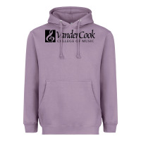 Lavender Vandercook College of Music Heavyweight Hoodie - artisFamous