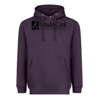 Plum Vandercook College of Music Heavyweight Hoodie - artisFamous
