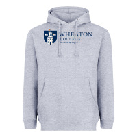 Heather Grey Wheaton College (Illinois) Heavyweight Hoodie - artisFamous