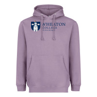 Lavender Wheaton College (Illinois) Heavyweight Hoodie - artisFamous