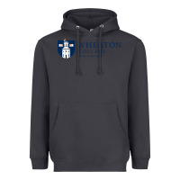 Smoke Wheaton College (Illinois) Heavyweight Hoodie - artisFamous