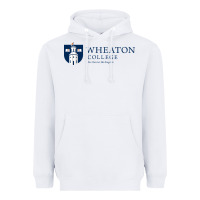 White Wheaton College (Illinois) Heavyweight Hoodie - artisFamous