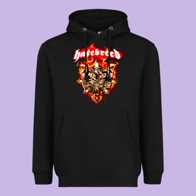 Hatebreed 3 Heavyweight Hoodie Designed By Artisfamous