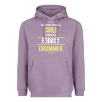 Lavender i raised a badass drummer Heavyweight Hoodie - artisFamous