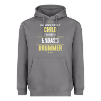 Storm i raised a badass drummer Heavyweight Hoodie - artisFamous