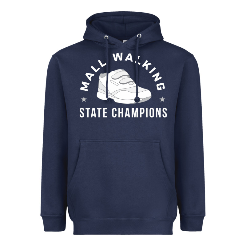 Funny Mall Walking State Champions Heavyweight Hoodie by artisFamous | Teevron
