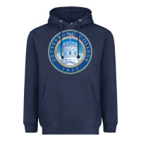 Navy gettysburg college Heavyweight Hoodie - artisFamous