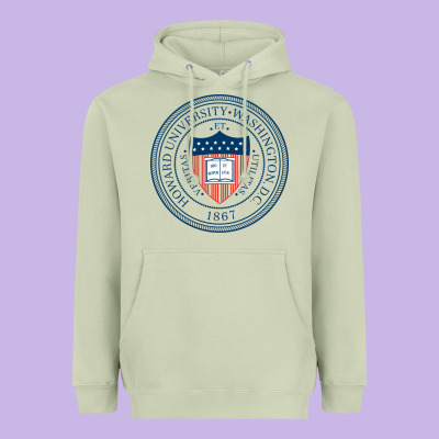 Howard University Heavyweight Hoodie Designed By Artisfamous