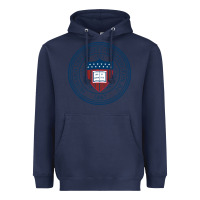 Navy howard university Heavyweight Hoodie - artisFamous