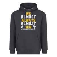 Smoke vikings we almost always almost win   funny sports Heavyweight Hoodie - artisFamous