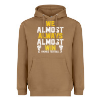 Toasted Coconut vikings we almost always almost win   funny sports Heavyweight Hoodie - artisFamous