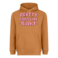 Meerkat Pretty Girls Like Anime Heavyweight Hoodie - artisFamous